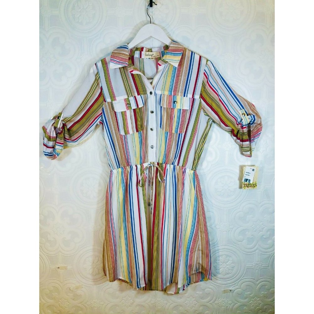 BeBop Utility Shirtdress  M, perfect for spring